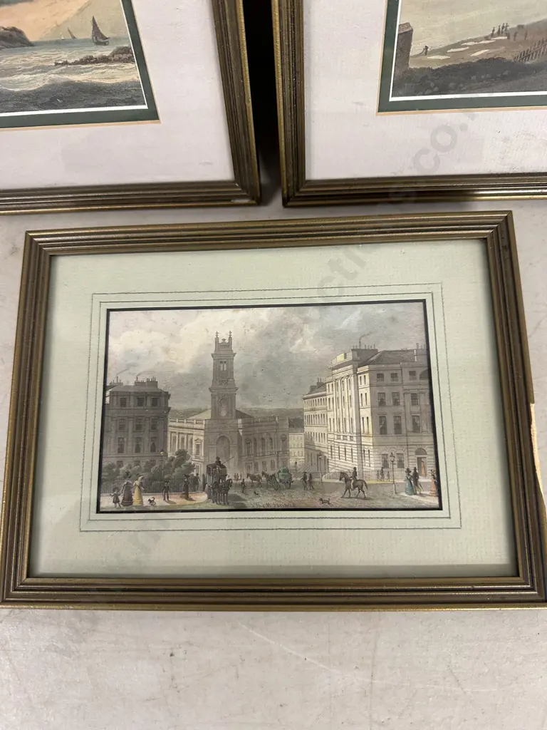 Framed Artwork Including View Of Inverness, Voyage Around Great Britian & St Stehens Church In Edinburgh Image 1++