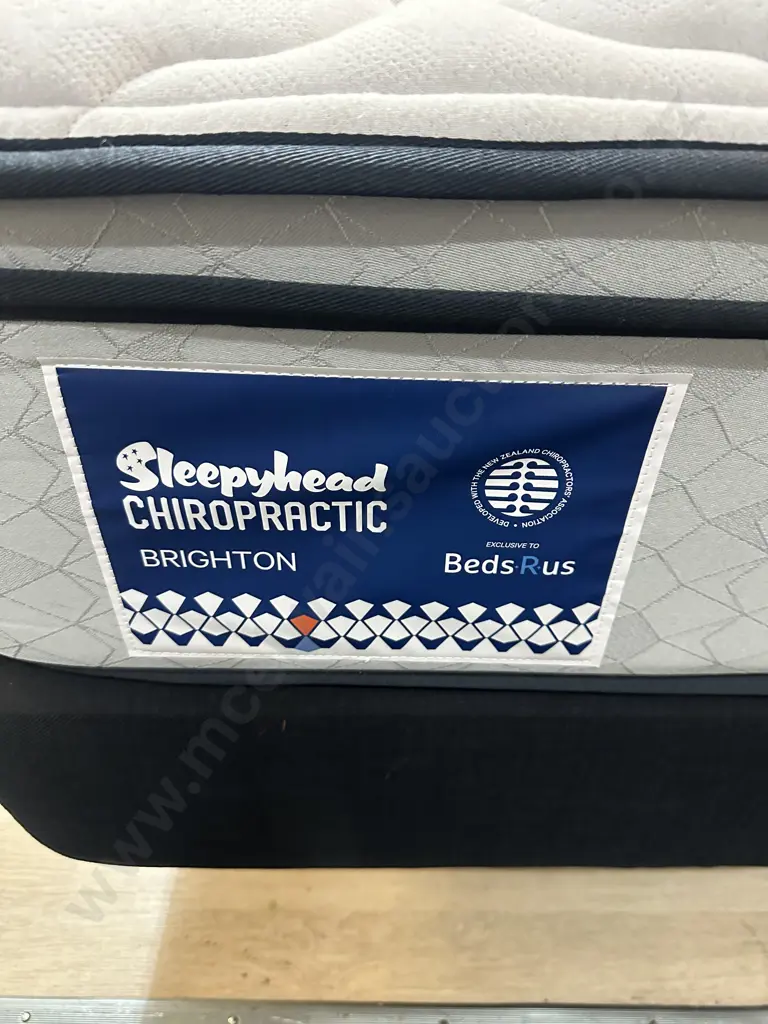 Adjustable Double Bed Sleep Systems NZ AF5 Base With Sleephead Chiropratic  Brighton Beds R Us Mattress Image 1++