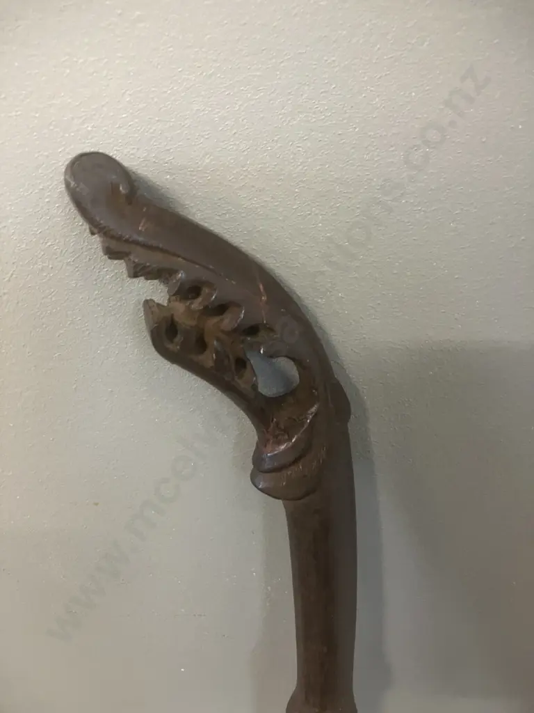 Vintage Wooden Walking Stick. 88cm Image 1++