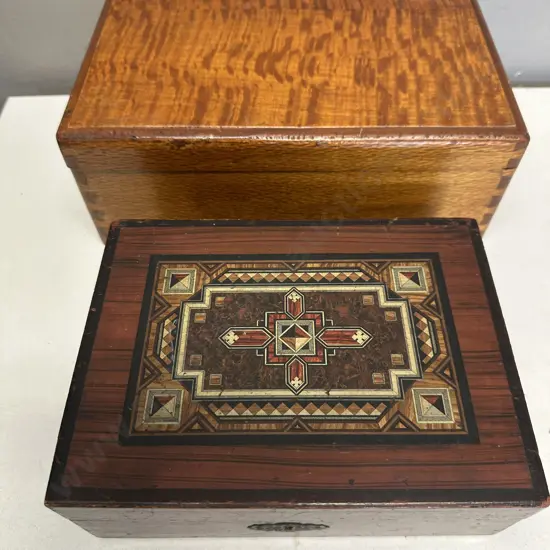 Vintage Wooden Jewellery Boxes