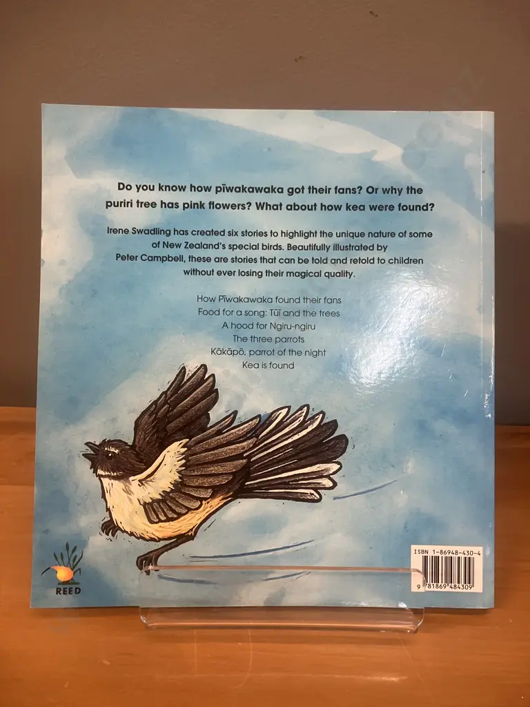 Rare Book "New Legends of Aotearoa New Zealand Birds" by Irene Swadling - Signed 2006 First Edition Reed Publishing NZ Image 1++
