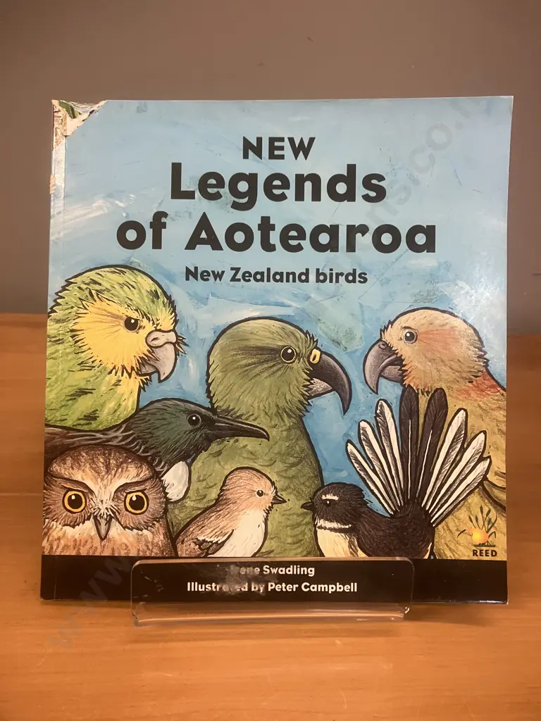 Rare Book "New Legends of Aotearoa New Zealand Birds" by Irene Swadling - Signed 2006 First Edition Reed Publishing NZ Image 1++