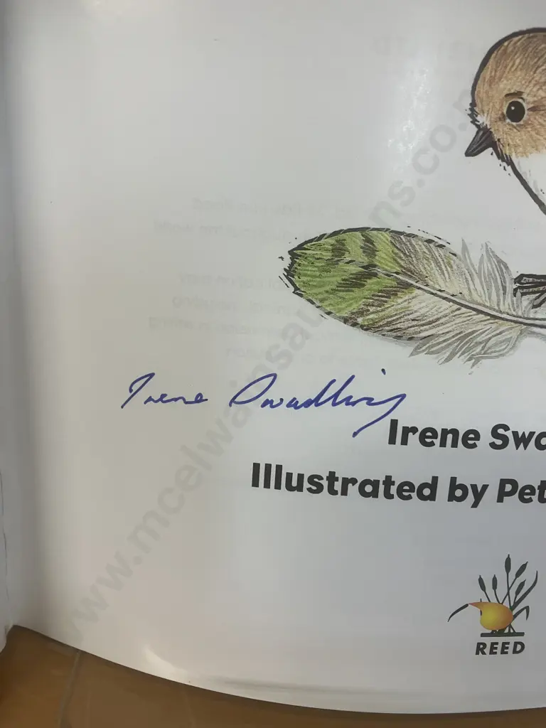 Rare Book "New Legends of Aotearoa New Zealand Birds" by Irene Swadling - Signed 2006 First Edition Reed Publishing NZ Image 1++