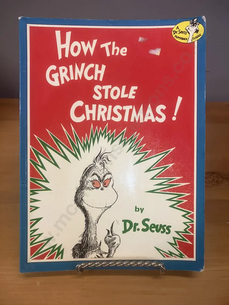 How the Grinch Stole Christmas 1973 by Dr Seuss, First UK Edition First Printing Published by Collins Image 1++