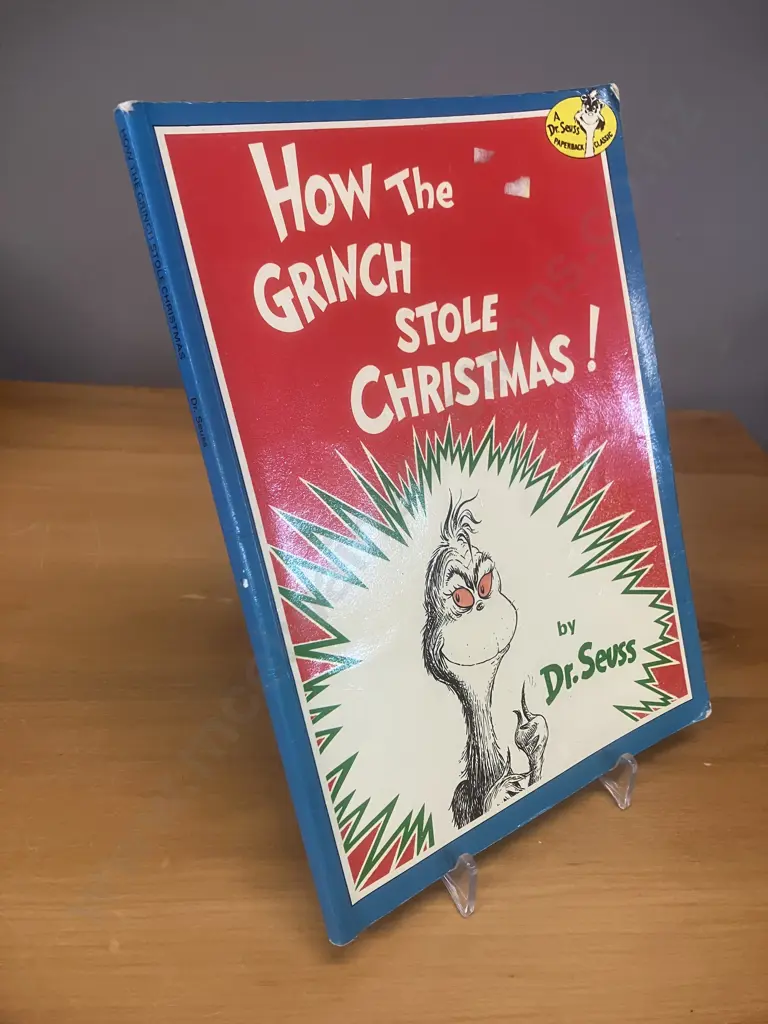 How the Grinch Stole Christmas 1973 by Dr Seuss, First UK Edition First Printing Published by Collins Image 1++