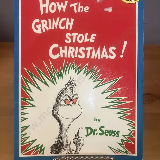 How the Grinch Stole Christmas 1973 by Dr Seuss, First UK Edition First Printing Published by Collins