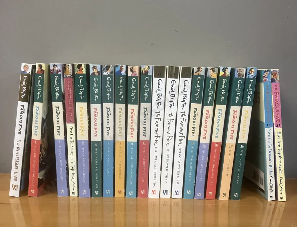 The Famous Five Series by Enid Blyton (Missing Book 20) Image 1++