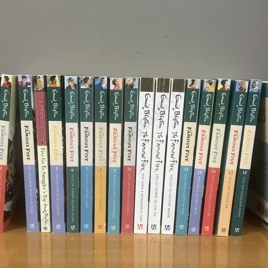 The Famous Five Series by Enid Blyton (Missing Book 20)