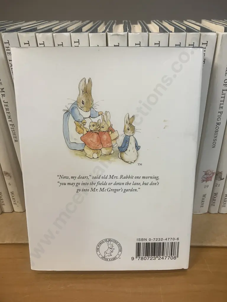 Beatrix Potter 'The World of Peter Rabbit' Set of 23 Hardback Books - 2002 Image 1++