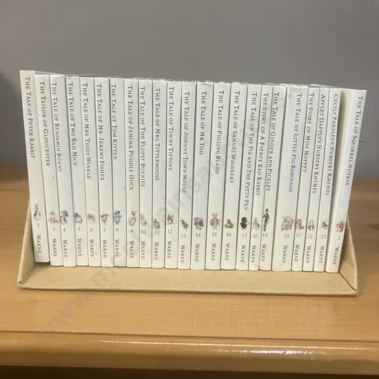 Beatrix Potter 'The World of Peter Rabbit' Set of 23 Hardback Books - 2002
