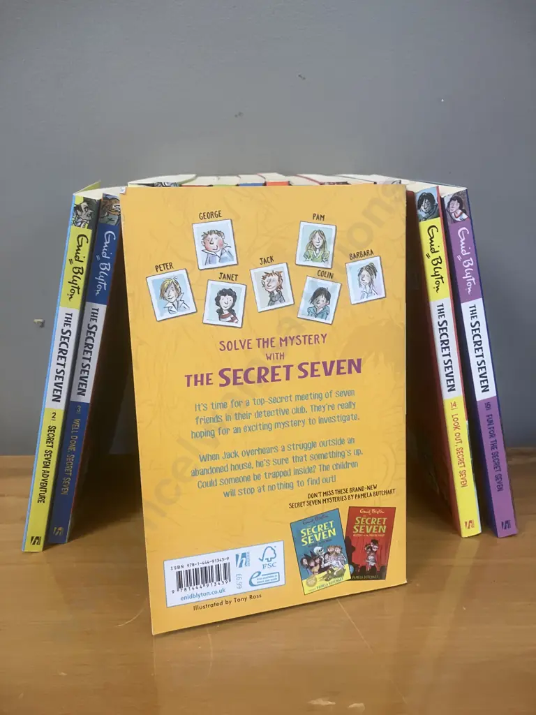 Enid Blytons' The Secret Seven Series (1-15) Image 1++