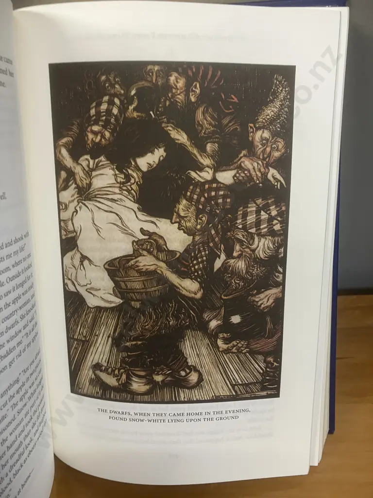 Grimm's Complete Fairy Tales Barnes & Noble 2015, Illustrations by Arthur Rackham, Leather Binding & Gilt Edging Image 1++