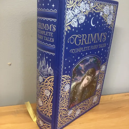 Grimm's Complete Fairy Tales Barnes & Noble 2015, Illustrations by Arthur Rackham, Leather Binding & Gilt Edging