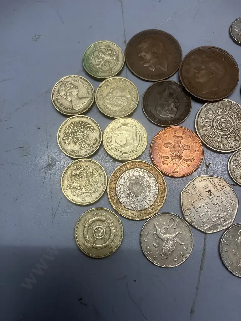 Assorted British Coins Image 1++