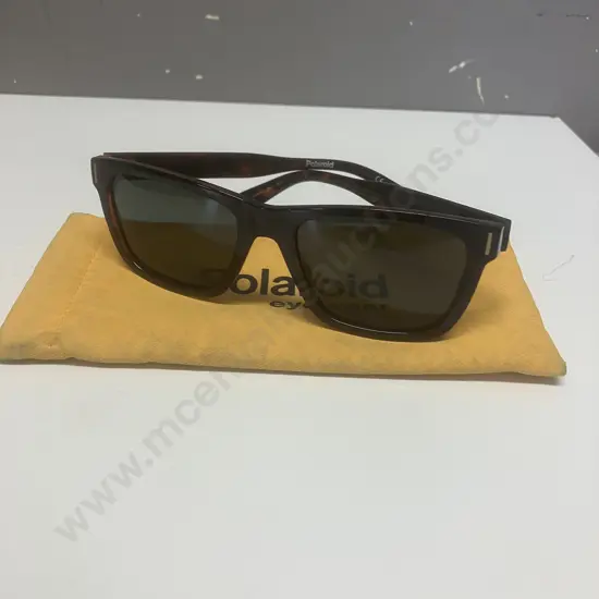 Polaroid Sunglasses With Yellow Case