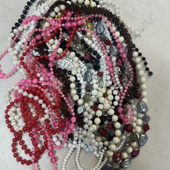 Selection Of Costume Beaded Necklaces