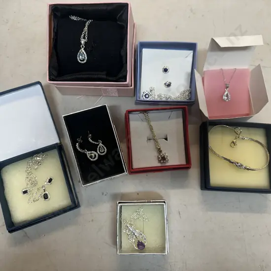 Selection Of Costume Jewellery Including Necklace/Earrings Sets, Bracelet Etc