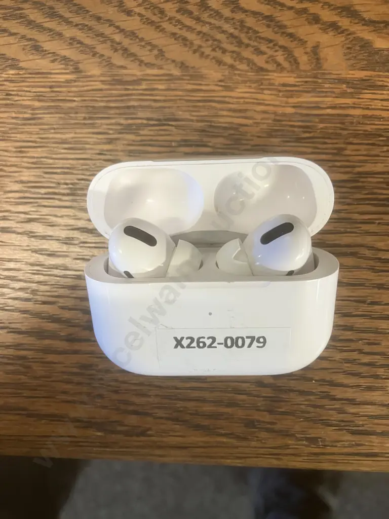 Apple AirPod Look Earbuds with Charging Case Image 1++