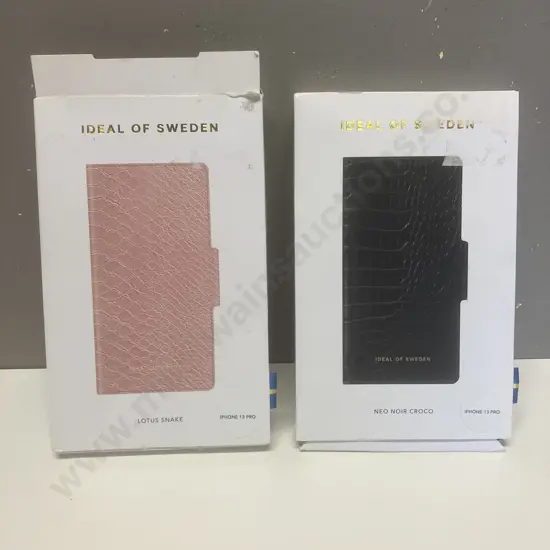 Ideal of Sweden Lotus Snake & Neo Noir Croco - iPhone 13 Pro