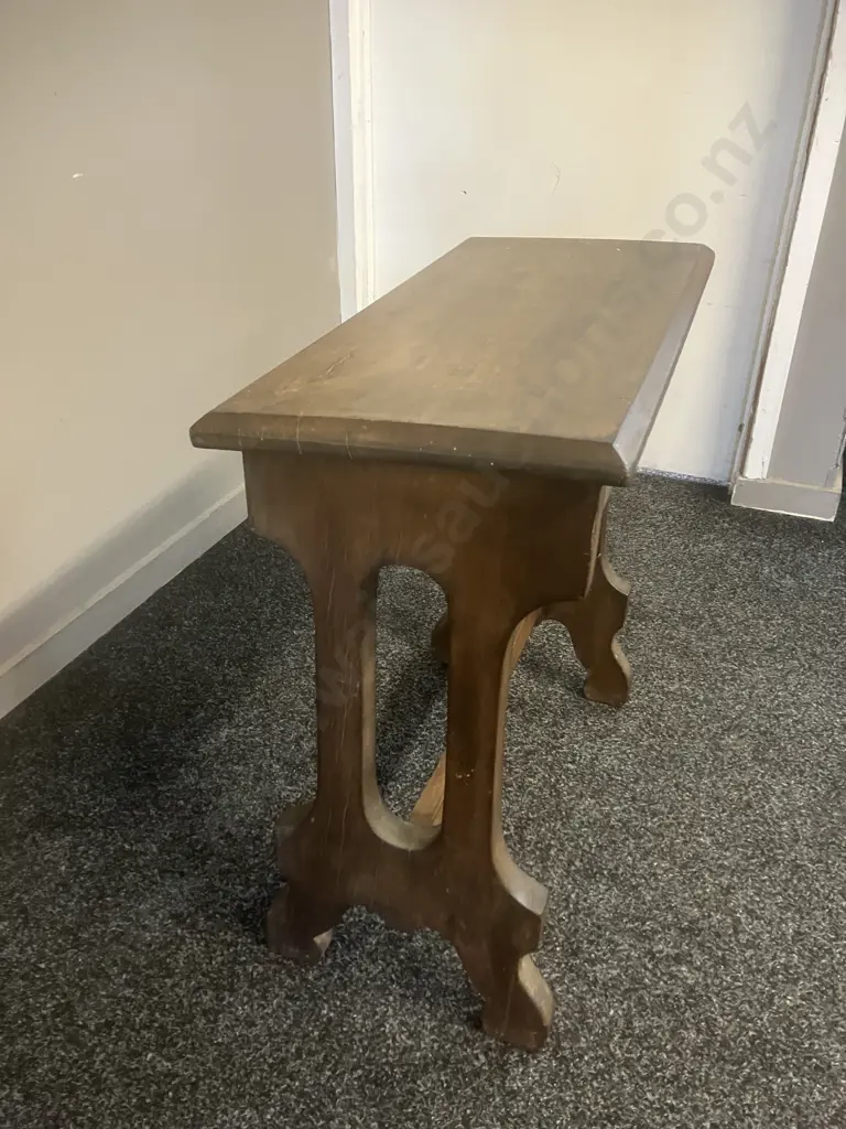 Antique Organ Stool. H58 W59 D28cm Image 1++