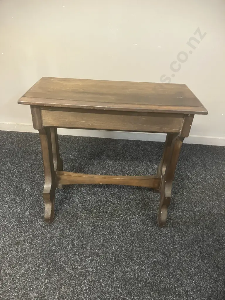 Antique Organ Stool. H58 W59 D28cm Image 1++