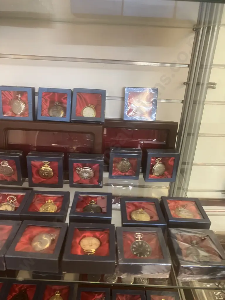 Classic Pocket Watches Collection, Display Boxes, Magazines Etc Image 1++