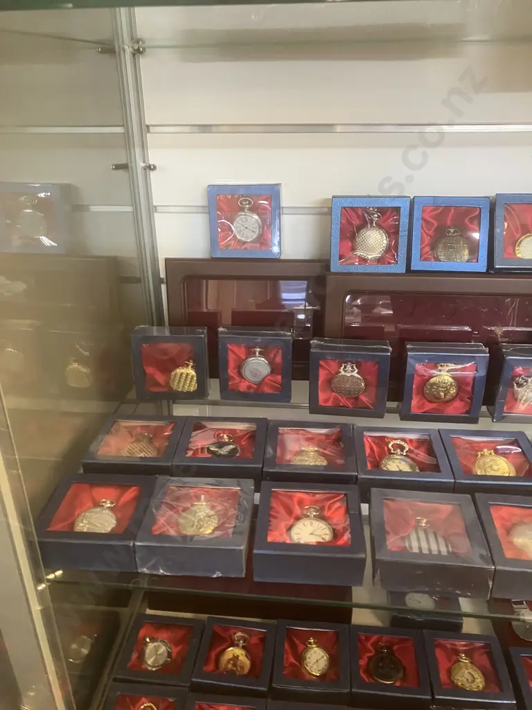 Classic Pocket Watches Collection, Display Boxes, Magazines Etc Image 1++