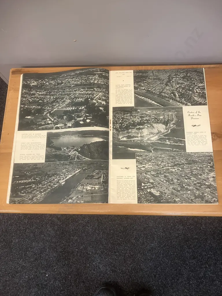 NEW ZEALAND FROM THE AIR  Volume 2. 1940's Image 1++