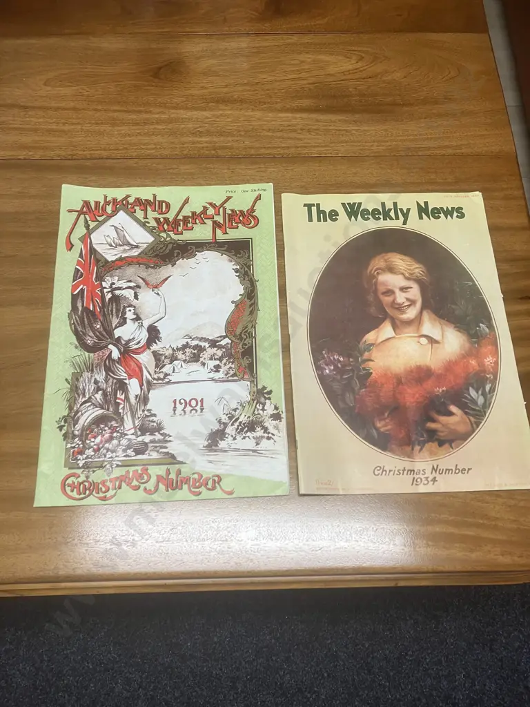 Auckland Weekly News Christmas Number 1901 & 1934 Image 1++