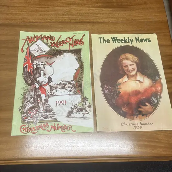 Auckland Weekly News Christmas Number 1901 & 1934