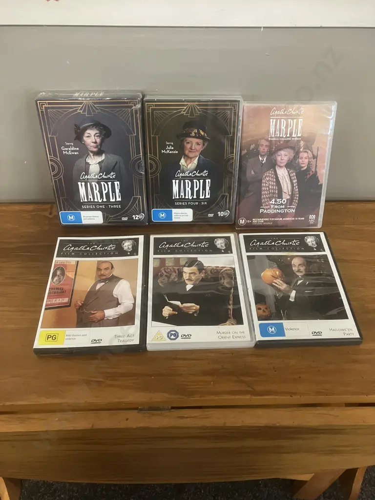 Agatha Christie Marple Box Sets With The Agatha Christie Film Collection DVDs Image 1++