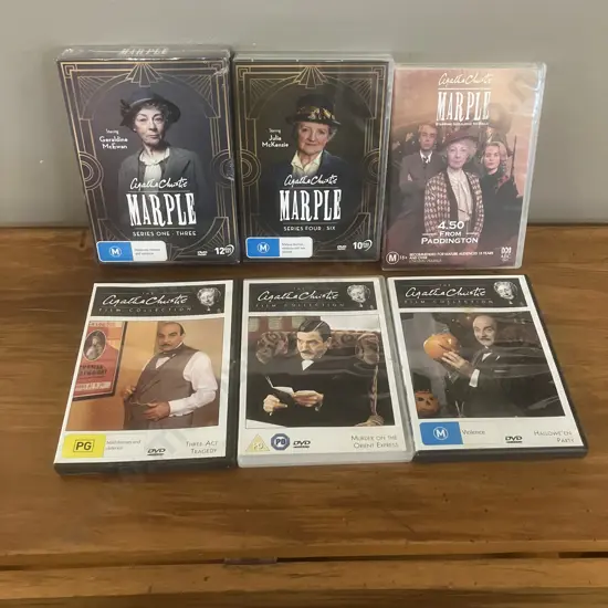 Agatha Christie Marple Box Sets With The Agatha Christie Film Collection DVDs