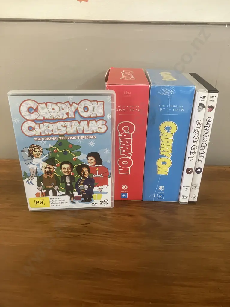 Carry On - The Classics 1966-1970, 1971-1976, Carry On Cabby, Cruising & The Christmas Specials, DVD Image 1++