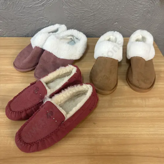 Selection Of Ladies Slippers Including UGG