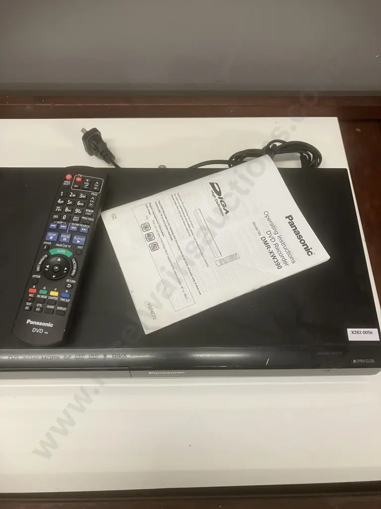 Panasonic DMR-XW390 DVD Player 500GB HDD Recorder With Manual & Remote Control Image 1++