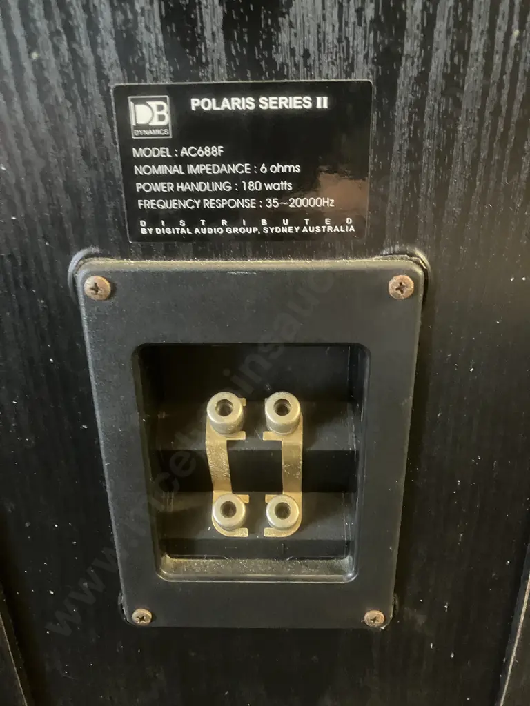 Pair of DB Dynamics Polaris Series 2 Model AC688F Speakers - 6 Ohms 180 Watts Image 1++