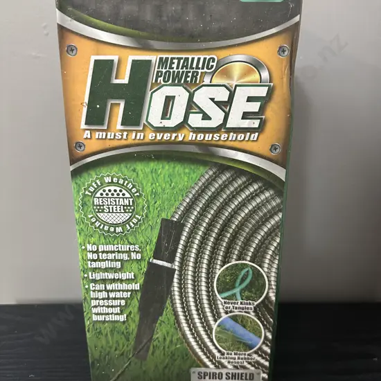 15m Metalic Power Hose Boxed