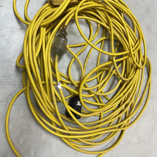 HPM D5101 Electry Safe & Two Yellow Extension Leads