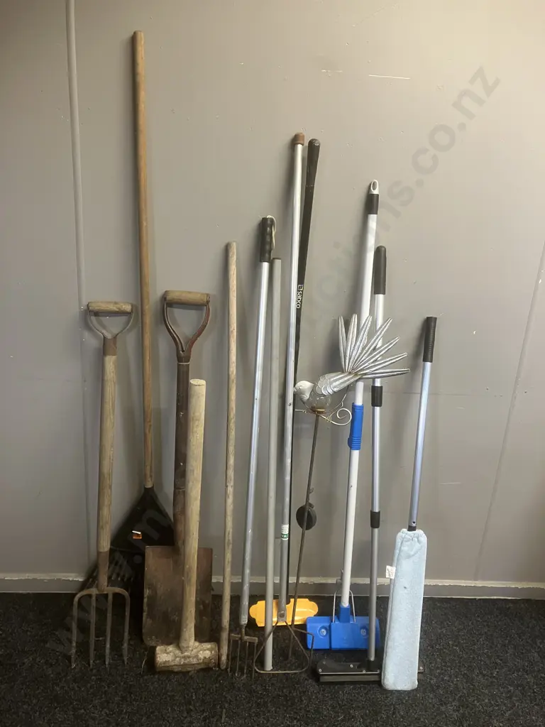 Garden Tools, Broom Etc Image 1++