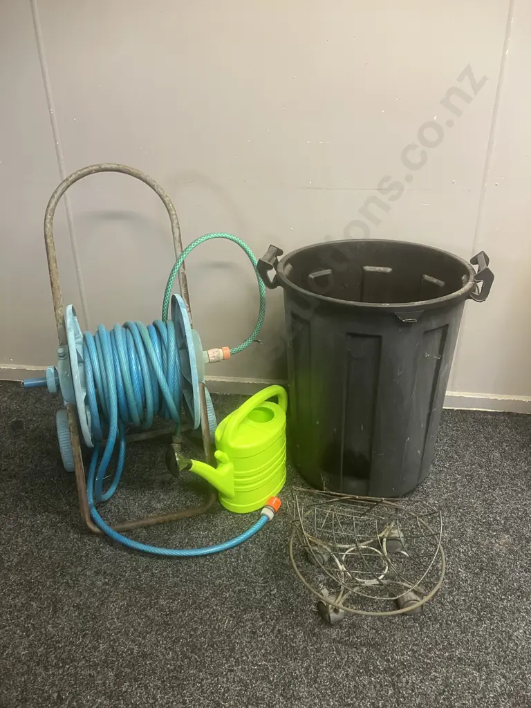 Hose & Hose Reel, Water Can, Plant Items, Bin Image 1++