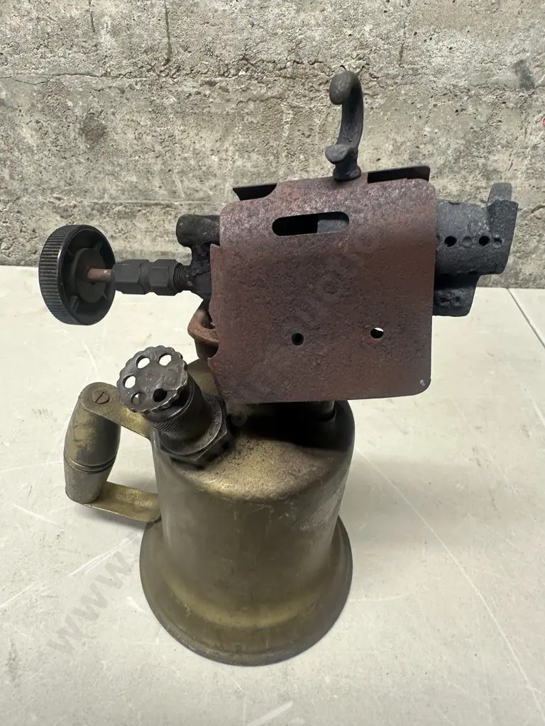 Vintage Brass Blow Torch Image 1++
