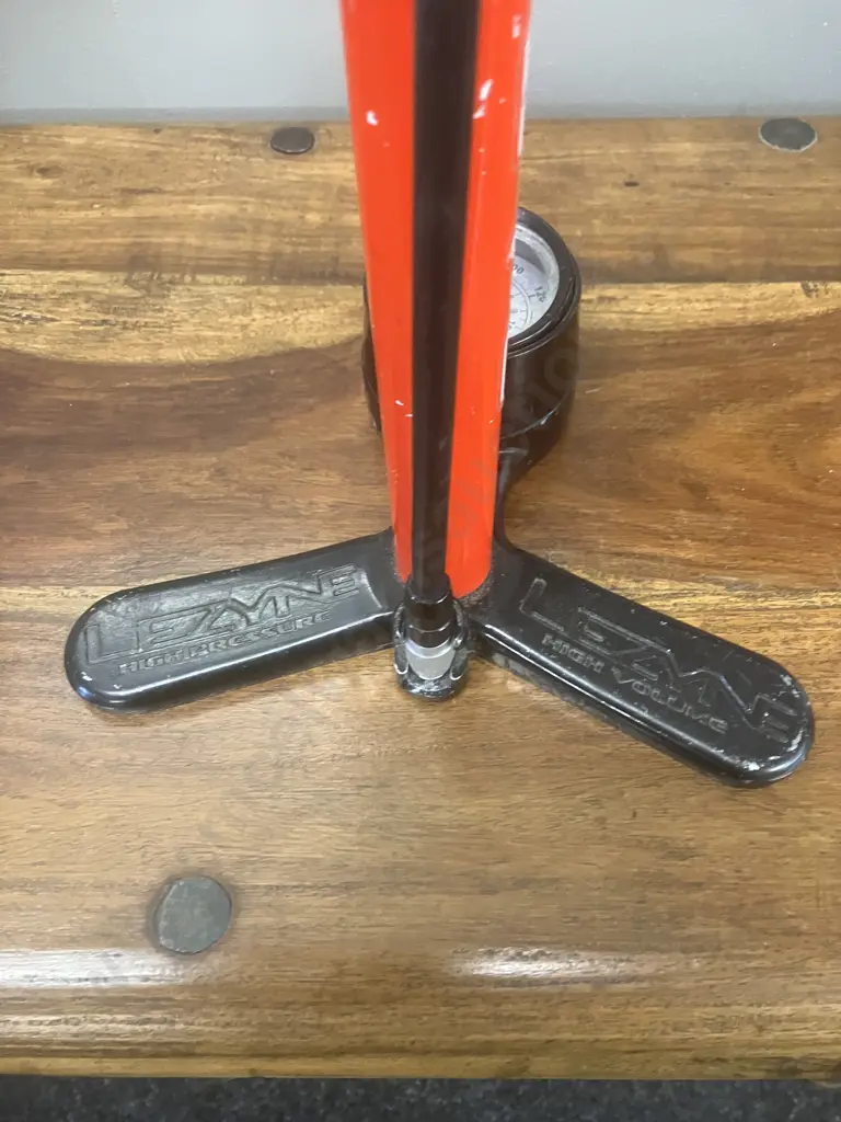 Lezyne Steel Floor Drive Pump (No Coupler) Image 1++