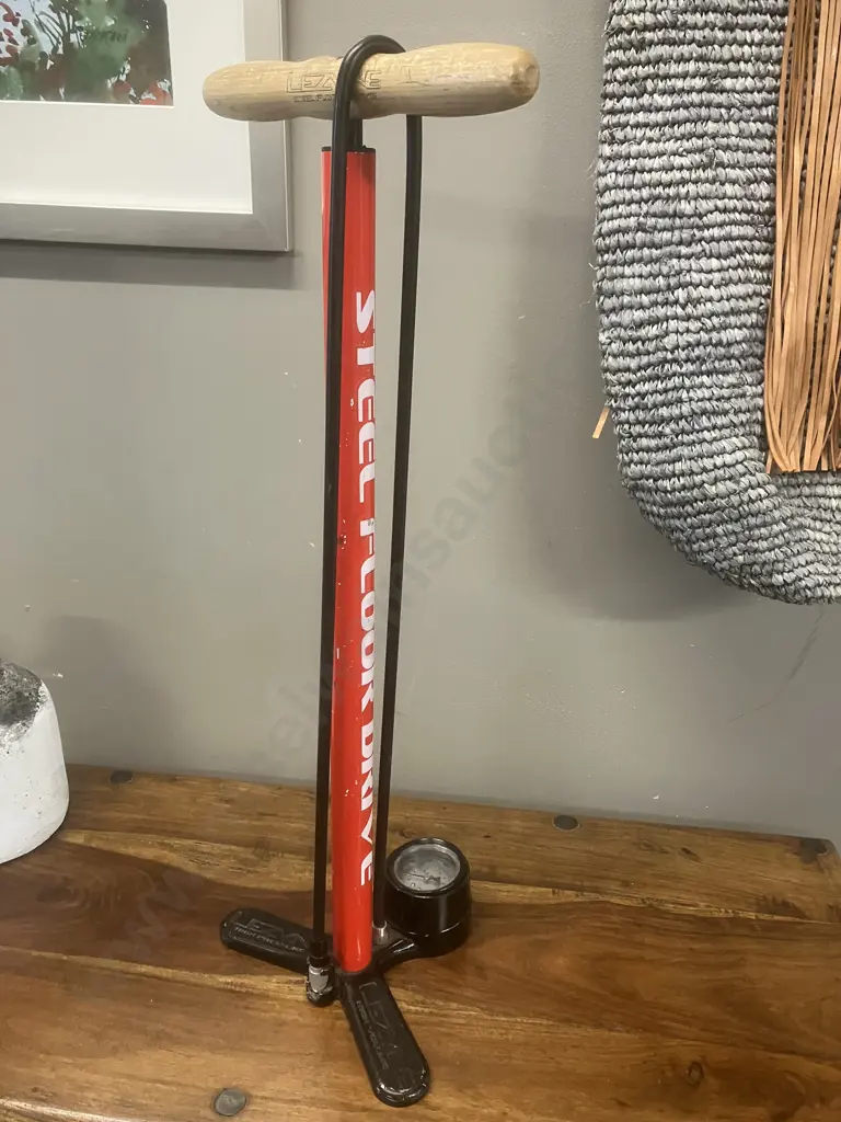 Lezyne Steel Floor Drive Pump (No Coupler) Image 1++