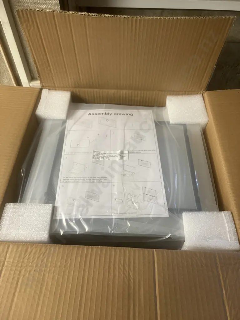 Innovations Stackable Shoe Boxes - 2 x Boxes Flat Packed Image 1++