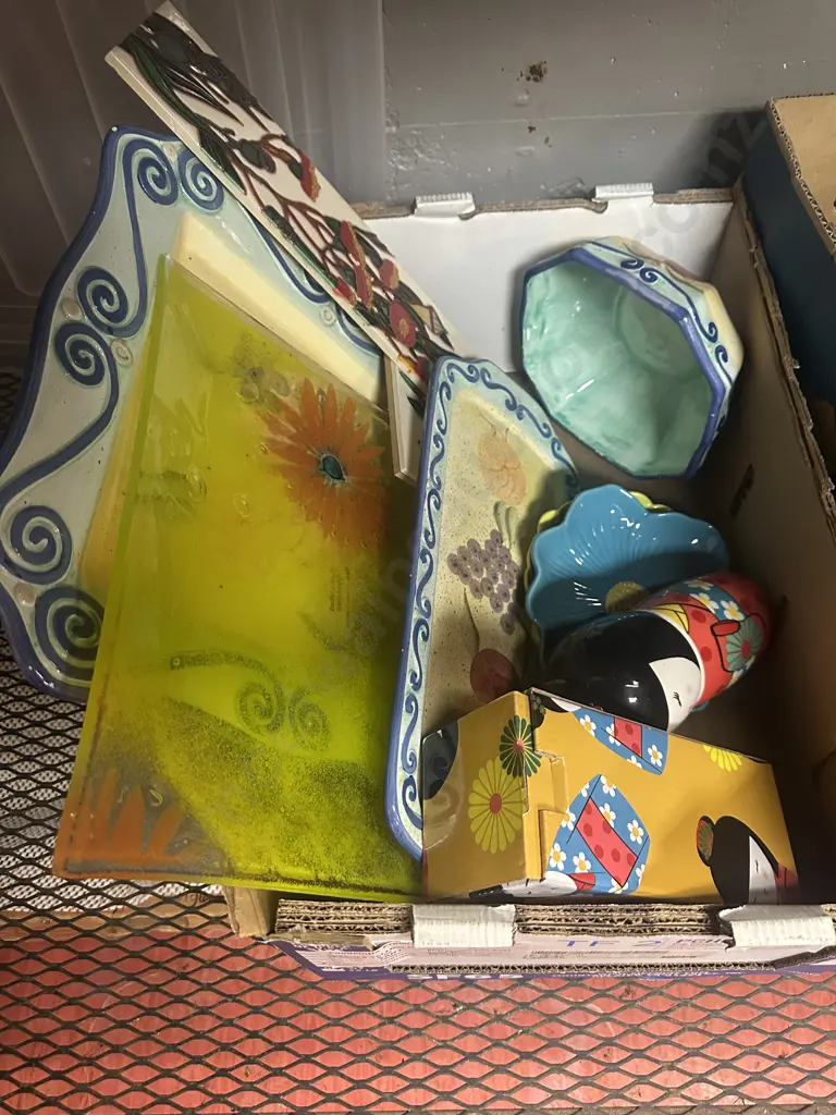 Selection Of Platters, Wall Art Etc Including Maxwell Williams Image 1++