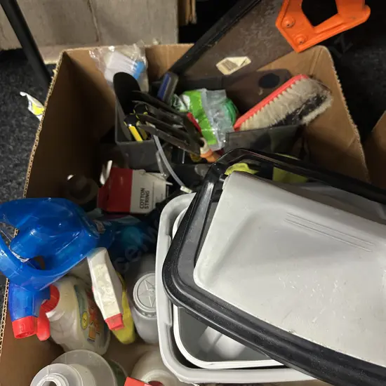 Box Lot Tools, Part Chemicals Etc