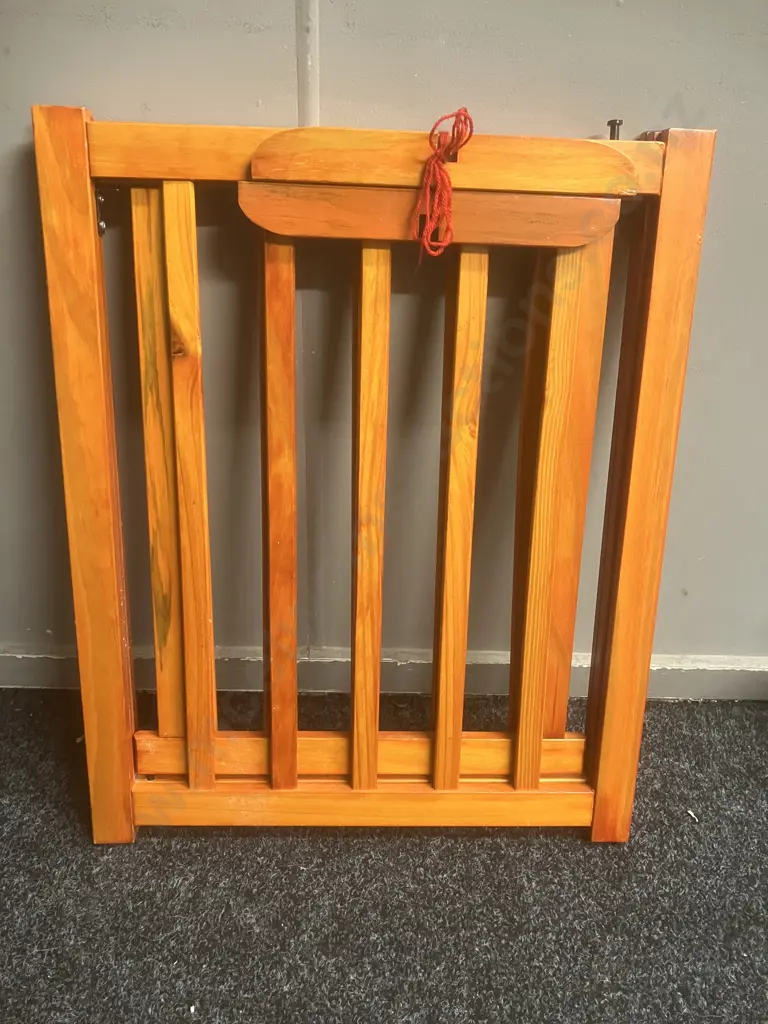 Wooden Pet Gate Image 1++