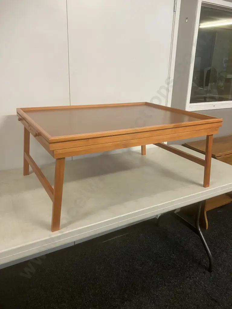 Puzzle Table / Craft Board Game Table, 4 Drawers, Folding Legs. H39.5 W89 D66cm Image 1++