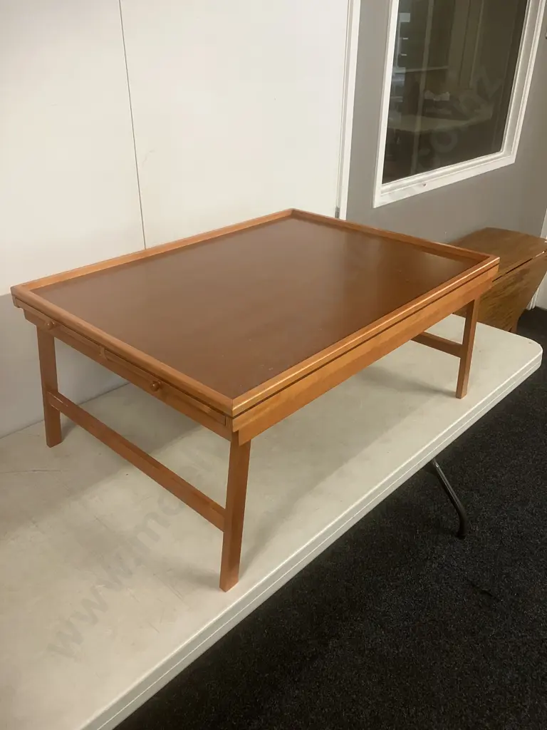 Puzzle Table / Craft Board Game Table, 4 Drawers, Folding Legs. H39.5 W89 D66cm Image 1++