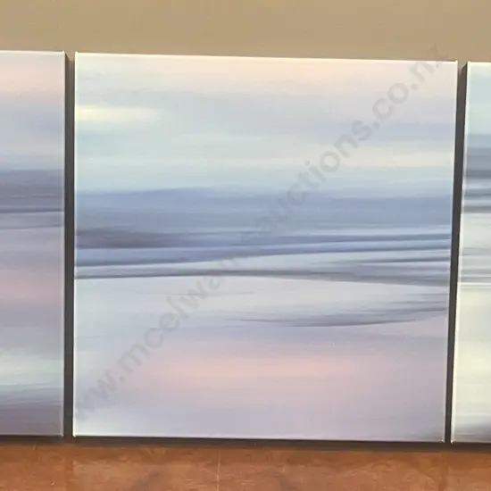 Myles Andrews "Ruakaka Beach" Set of Three, Limited Edition Prints #1/10, Signed. Myles Andrews Photography. 30 x 30cm